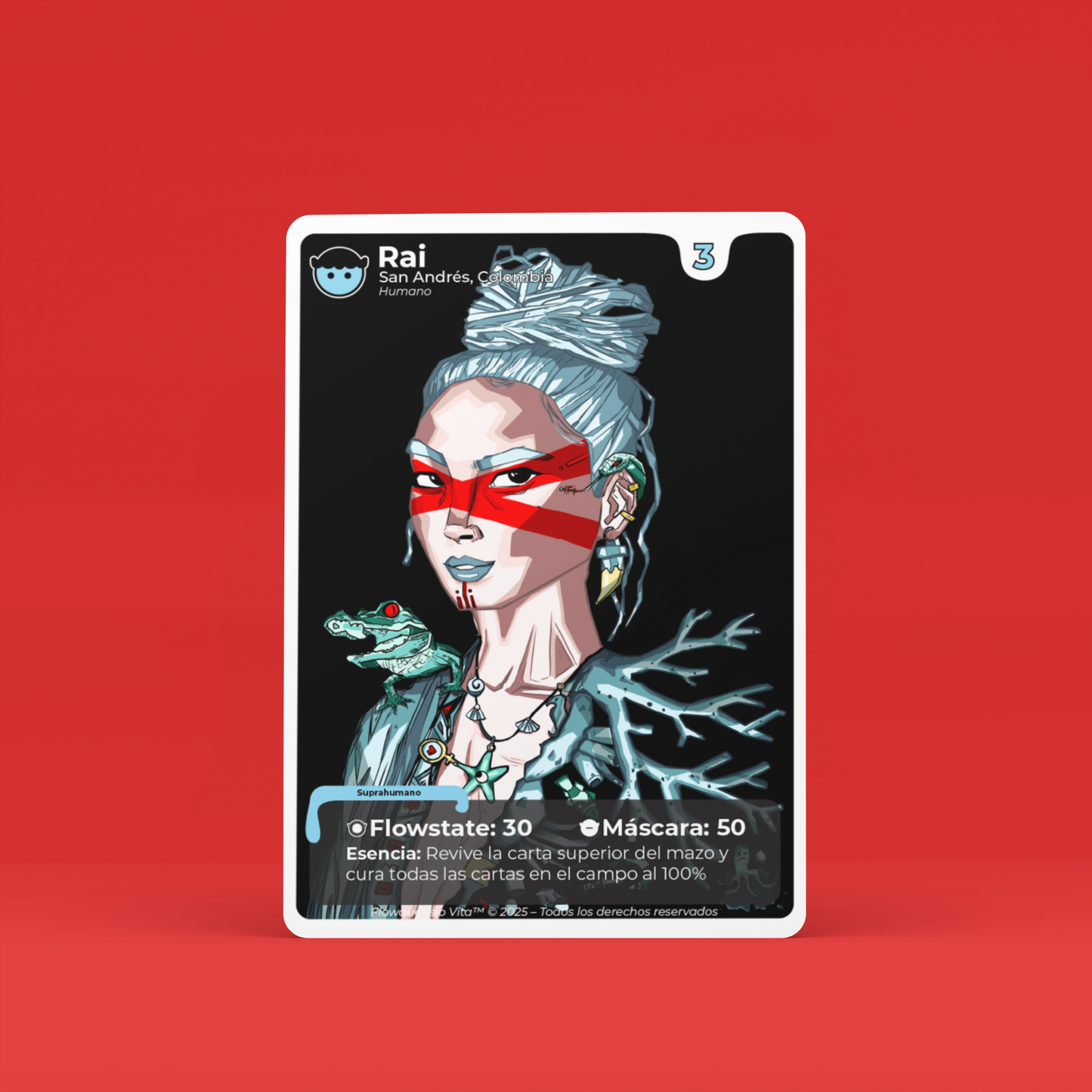 RAI / Carta #3 🌌 Flowquensio Vita Cards