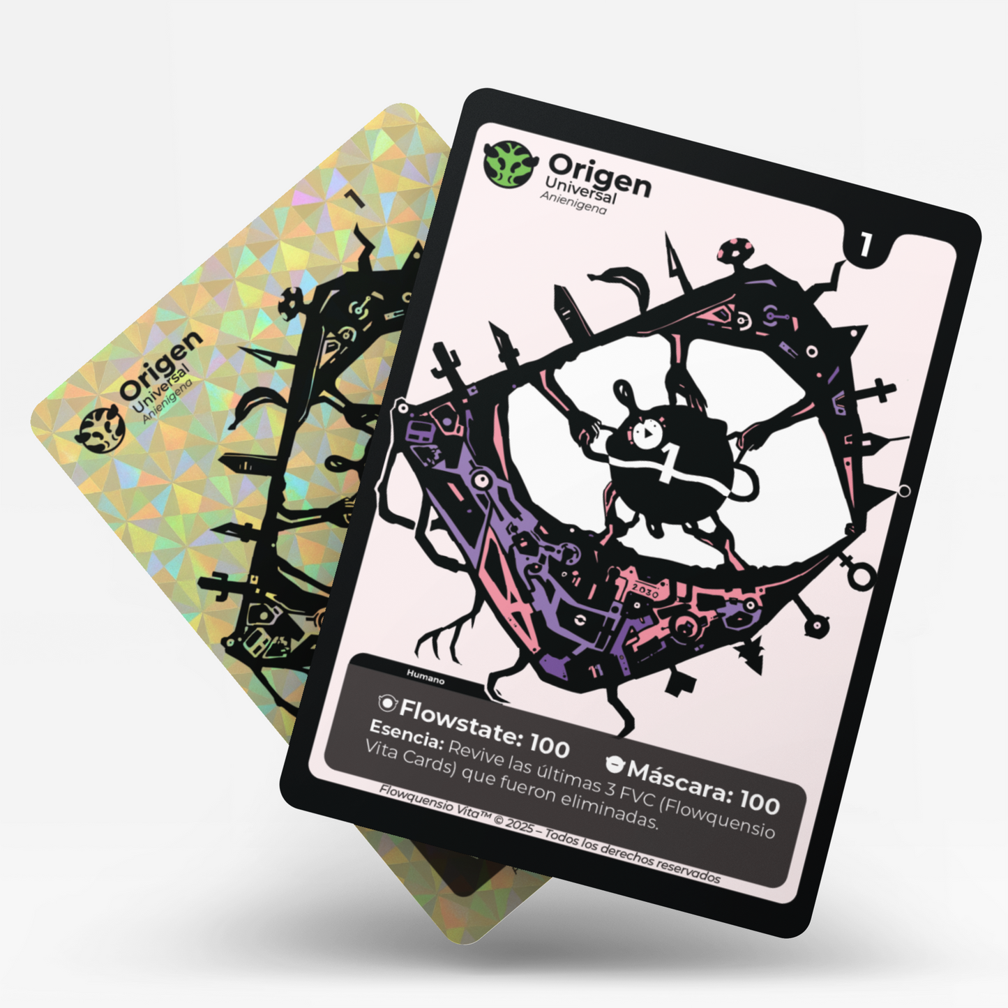 ORIGEN / Carta #1 🌌 Flowquensio Vita Cards