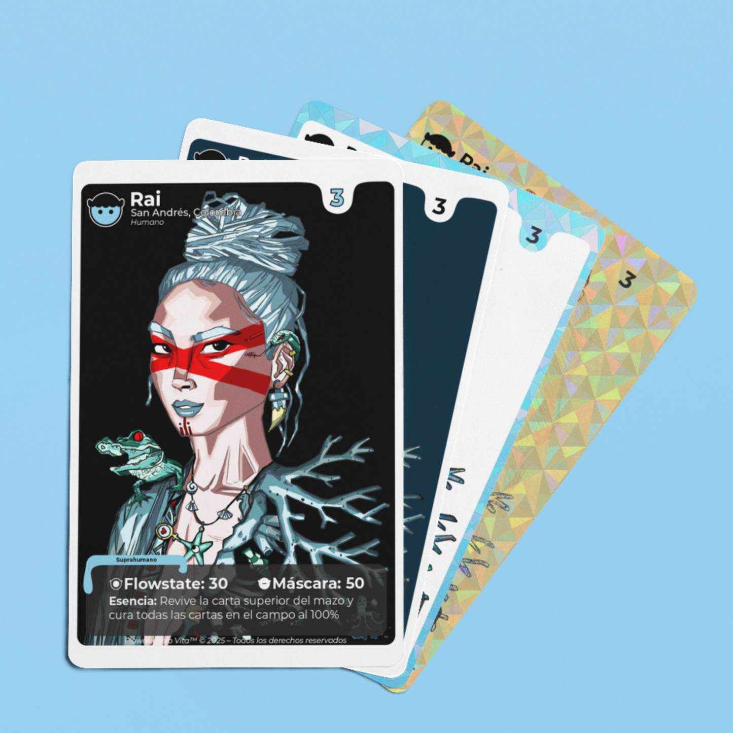 RAI / Carta #3 🌌 Flowquensio Vita Cards