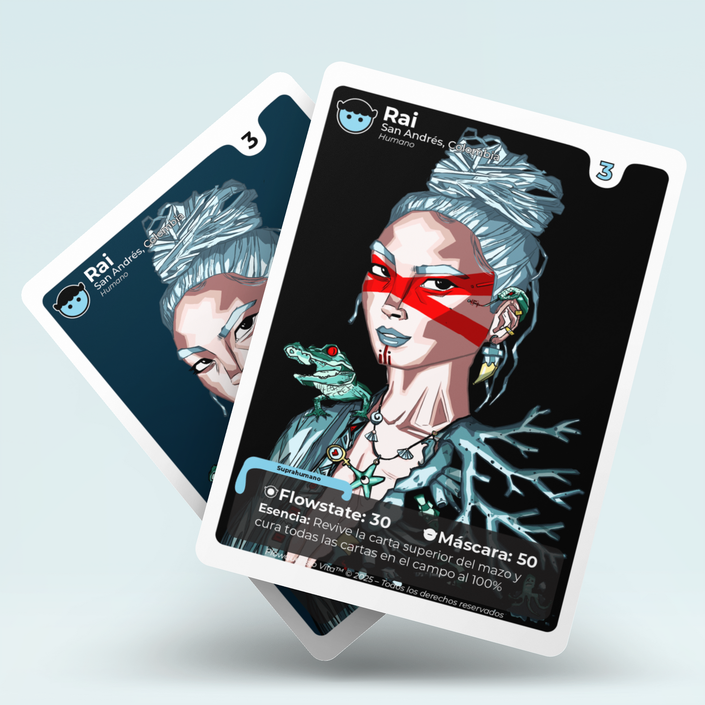 RAI / Carta #3 🌌 Flowquensio Vita Cards