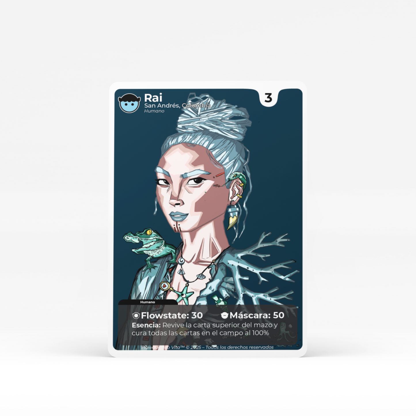 RAI / Carta #3 🌌 Flowquensio Vita Cards