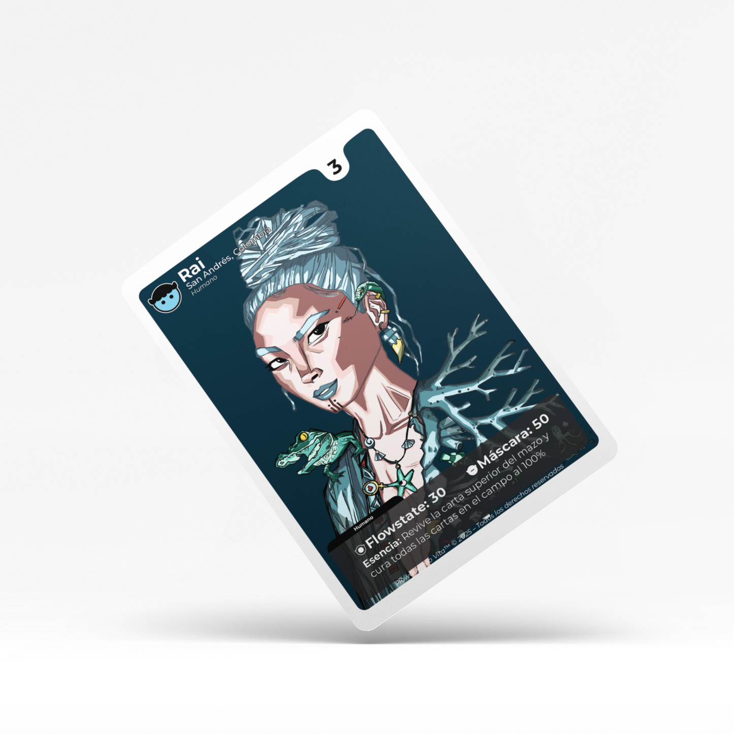 RAI / Carta #3 🌌 Flowquensio Vita Cards