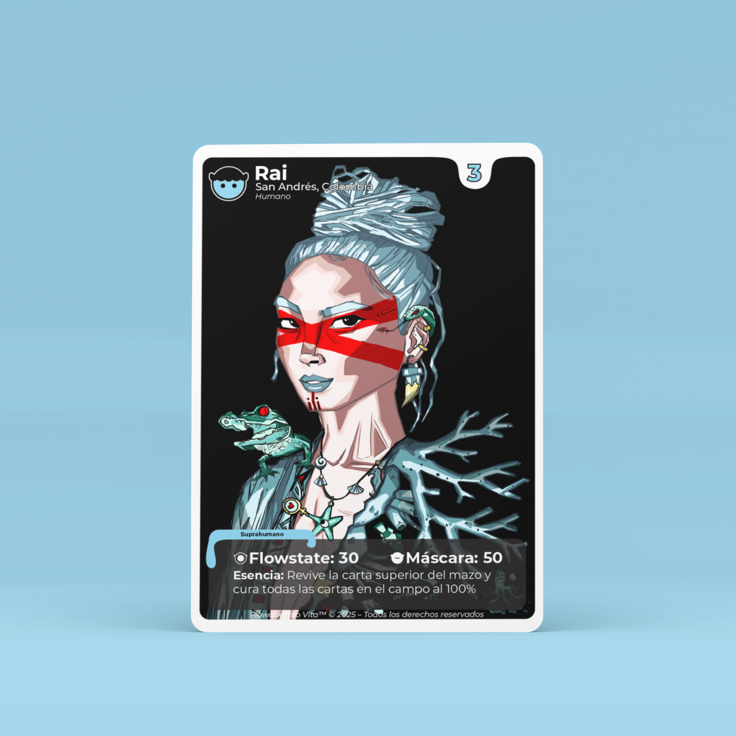RAI / Carta #3 🌌 Flowquensio Vita Cards