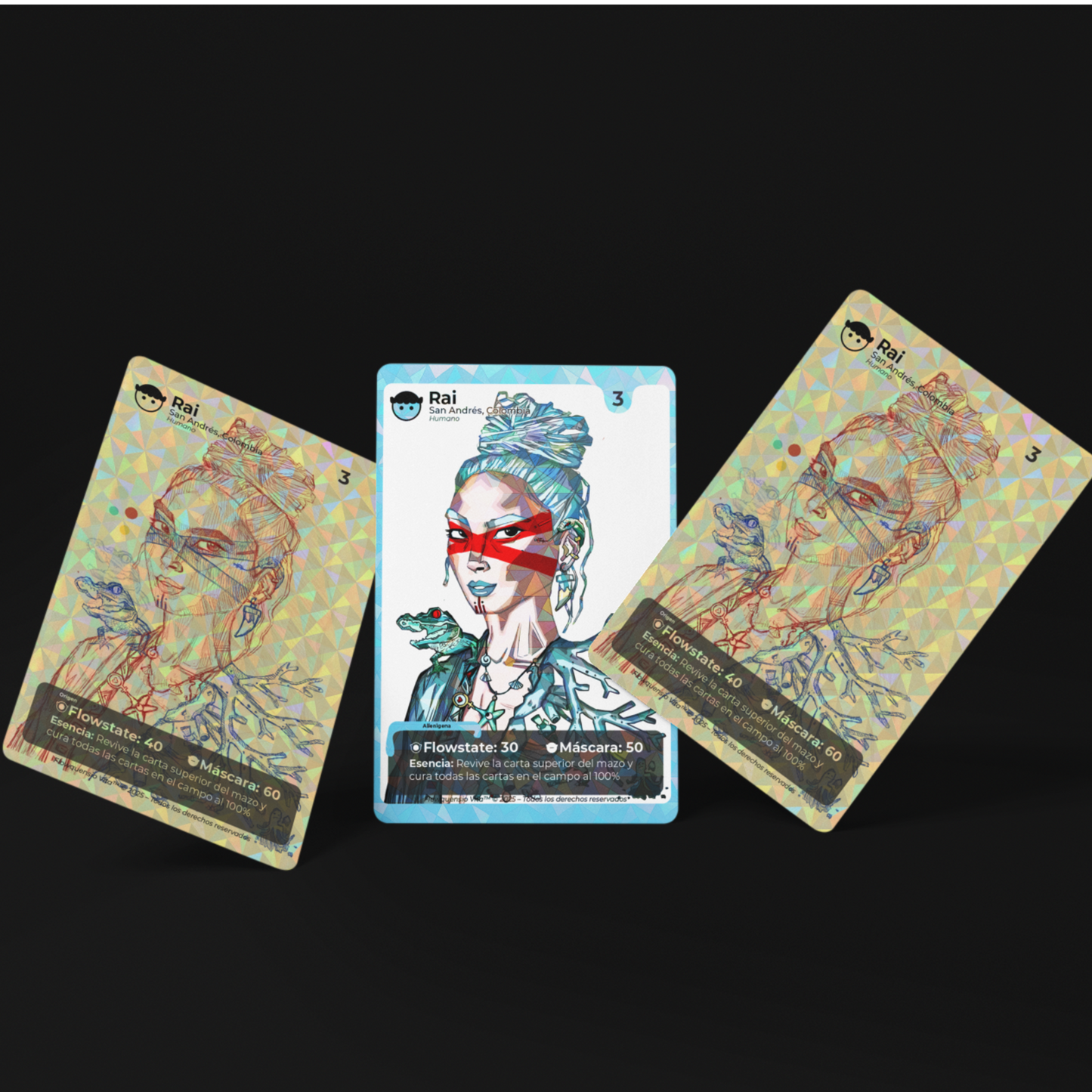 RAI / Carta #3 🌌 Flowquensio Vita Cards