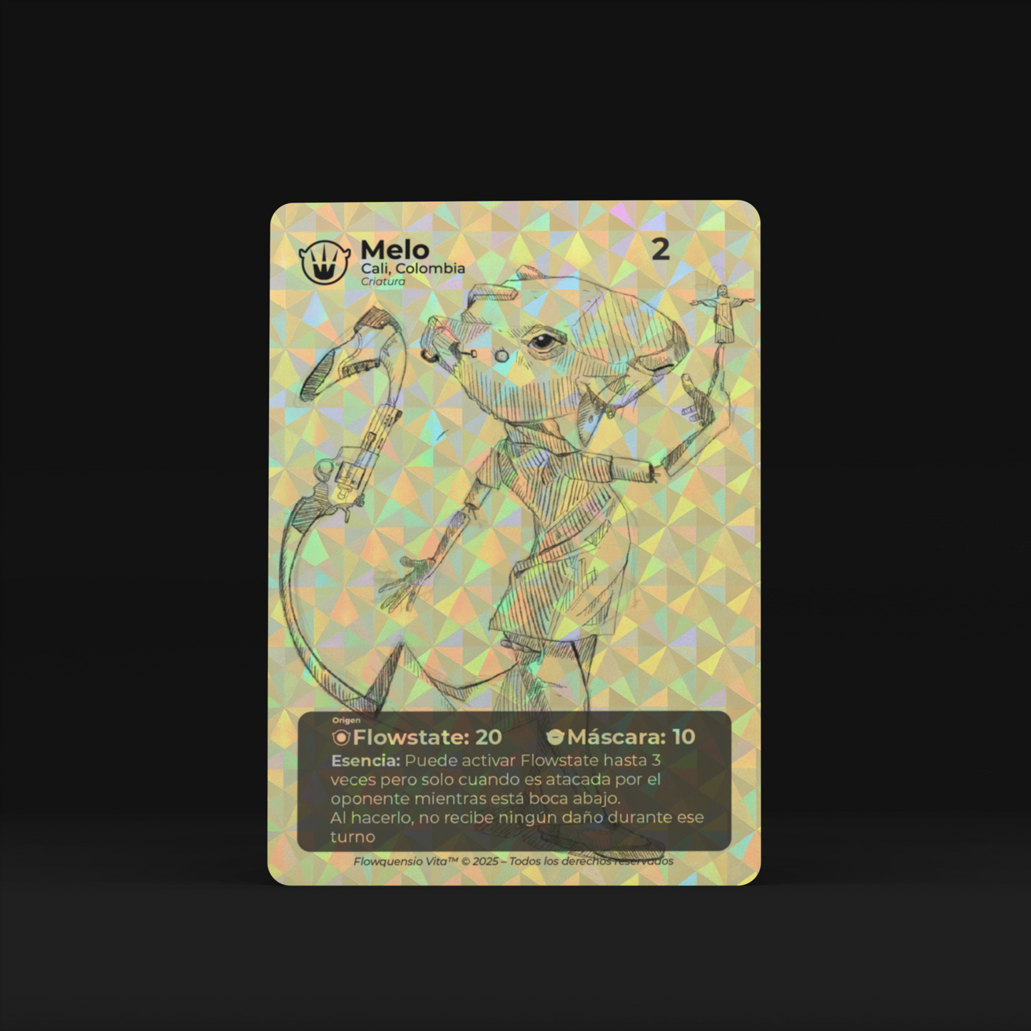 MELO / Carta #2 🌌 Flowquensio Vita Cards
